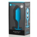 Plug analny - B-Vibe Snug Plug 3 Teal