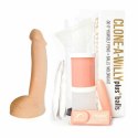 Zestaw do klonowania penisa z jądrami - Clone A Willy Kit Including Balls Nude