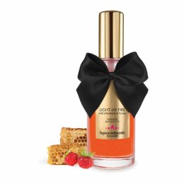 Olejek do masażu rozgrzewający jadalny - Bijoux Cosmetiques Light My Fire Wild Strawberry 100 ml