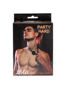 Gag Party Hard Love Addict Black