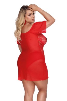 CAMARI RED (CHEMISE/HALKA) XXL+