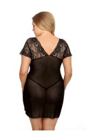 Marina black chemise L+ ( czarna halka )