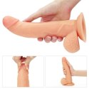 Zestaw majtki strap-on z wibrującym dildo 21,5cm