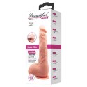 Elastyczne realistyczne dildo 24 cm żylaste skóra