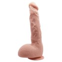 Elastyczne realistyczne dildo 24 cm żylaste skóra