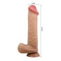 Duży sztuczny penis dildo dla kobiet żylasty 25 cm