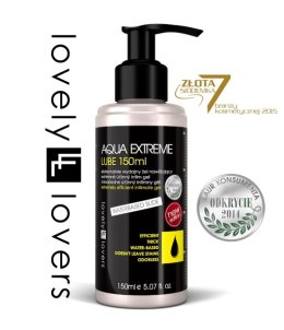 Lovely Lovers - AQUA EXTREME Lube 150ml Ekstremalnie Wydajny Żel Intymny Na Bazie Wody Lovely Lovers