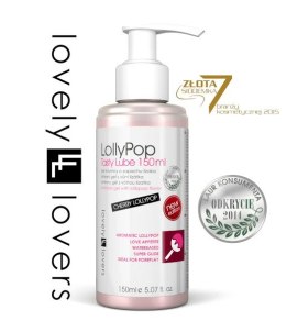 Lovely Lovers - Smakowity Orgazmowy Żel Oralny O Aromacie Wiśniowego Lizaka Z Efektem Subtelnego Ciepła I Formułą 150ml Lovely Lovers