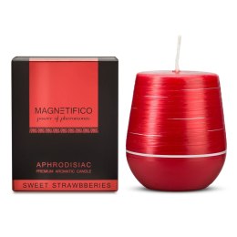 MAGNETIFICO - Aphrodisiac Candle Świeca Zapachowa Z Afrodyzjakami Truskawka Magnetifico