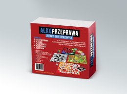 Gry-alkoprzeprawa 5w1-zestaw pięciu gier imprezowych