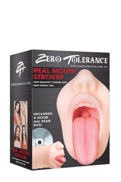 Masturbator-REAL MOUTH STROKER Zero Tolerance