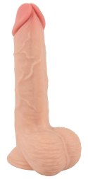 Realistyczny żylasty penis z przyssawką 19 cm