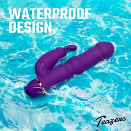 Teazers Silicone Rabbit Vibrator - Purple Teazers