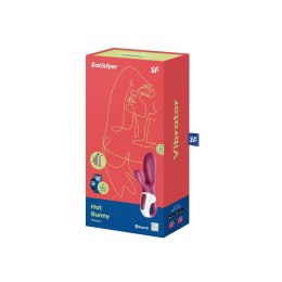 Satisfyer - Wibrator podwójny króliczek Hot Bunny