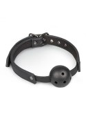 Knebel-Ball Gag With PVC Ball - Black