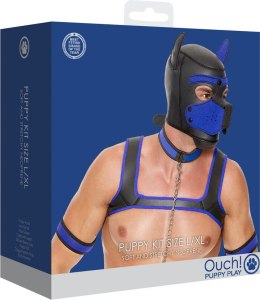 Skórzany zestaw dla mężczyzn bondage L/XL Ouch! by shots