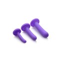 3-częściowy silikonowy zestaw dildo XR Brands