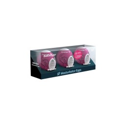 Satisfyer - Masturbatory jajeczka 3 szt Various