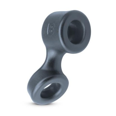 Boners Cock Ring And Ball Stretcher - Grey