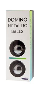 Kulki-DOMINO METALLIC BALLS -CHROME BLACK