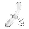 Satisfyer - Szklane dildo Double