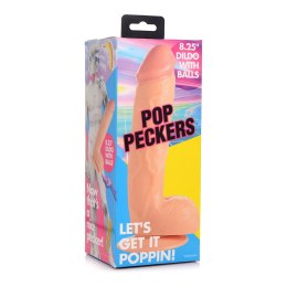 PXR Brands - Realistyczne dildo z jądrami POP - 21 cm