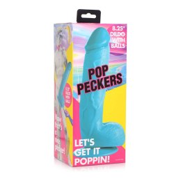 PXR Brands - Realistyczne dildo z jądrami POP - 21 cm