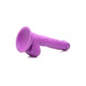 XR Brands - Realistyczne dildo z jądrami POP - 16,5 cm