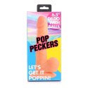 XR Brands - Realistyczne dildo z jądrami POP - 16,5 cm