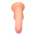 XR Brands - Realistyczne dildo z jądrami POP - 16,5 cm