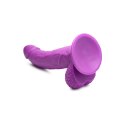 XR Brands - Realistyczne dildo z jądrami POP - 19 cm