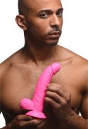 XR Brands - Realistyczne dildo z jądrami POP - 19 cm