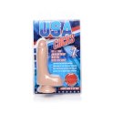 XR Brands - Dildo o podwójnej gęstości - 18 cm