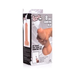 XR Brands - Realistyczne, podwójne dildo tryskające - 20,5 cm