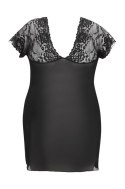 Marina black chemise XL+ ( czarna halka )