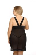 Samara black chemise L+ ( czarna halka )