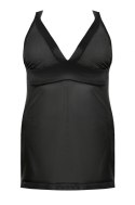 Samara black chemise L+ ( czarna halka )