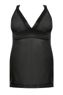 Samara black chemise L+ ( czarna halka )