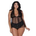 Dreamgirl - Krótka babydoll - Plus Size