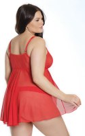 Coquette - Babydoll i stringi - plus size