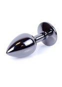 Sex plug korek analny stalowy z kryształem 2,7cm