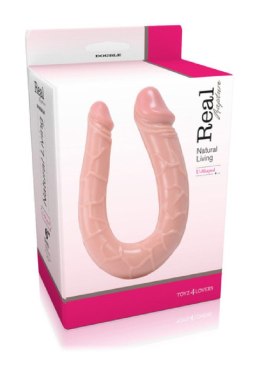 Realistyczny penis podwójna penetracja sex 15cm