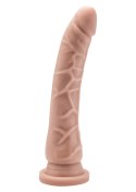 Smukłe zgrabne dildo z żyłami naturalny penis 20cm