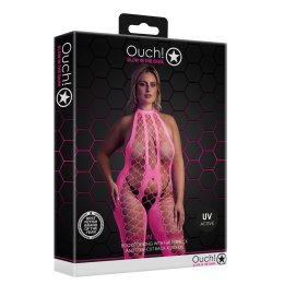 Bodystocking z dekoltem w szpic XL/XXXXL Ouch! by shots