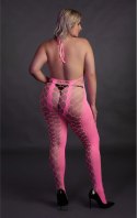 Bodystocking z dekoltem w szpic XL/XXXXL Ouch! by shots