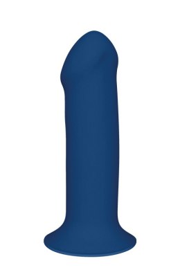 Gładkie silikonowe dildo z mocną przyssawką 18 cm