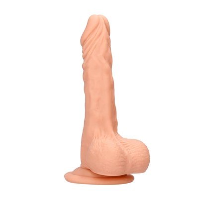 RealRock - Dildo z jądrami 23 cm