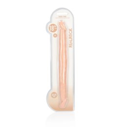 RealRock - Podwójne wygięte dildo - bardzo długie 46cm