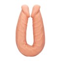 RealRock - Podwójne wygięte dildo - bardzo długie 46cm