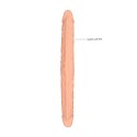 RealRock - Podwójne wygięte dildo - bardzo długie 46cm